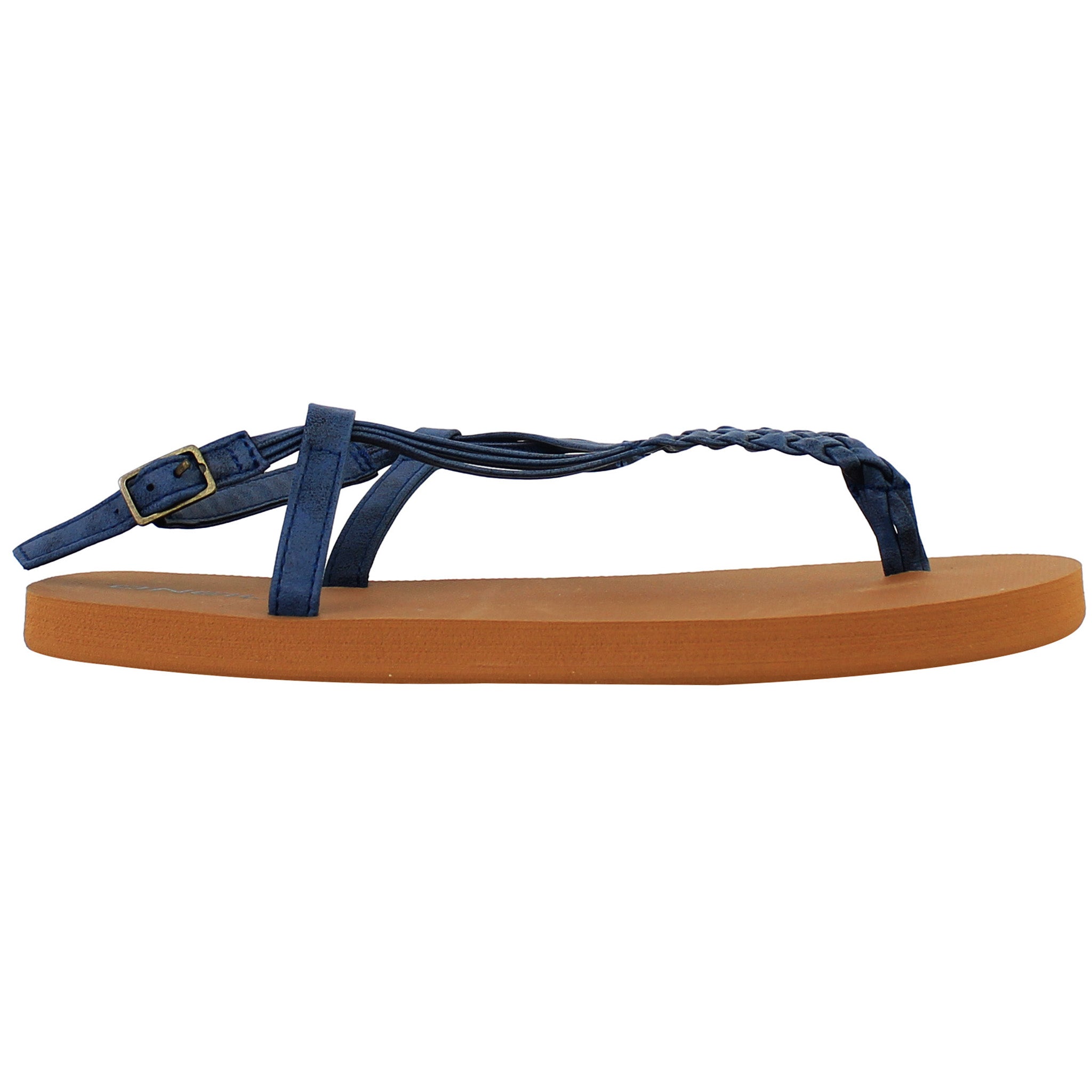 O'Neill Braided Ditsy Plus Womens Dark Brown Sanda