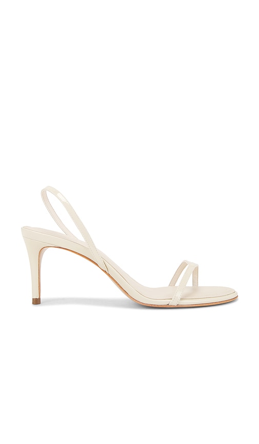 Schutz Diana Mid Sandal in Cream. - 10 also .5, 8