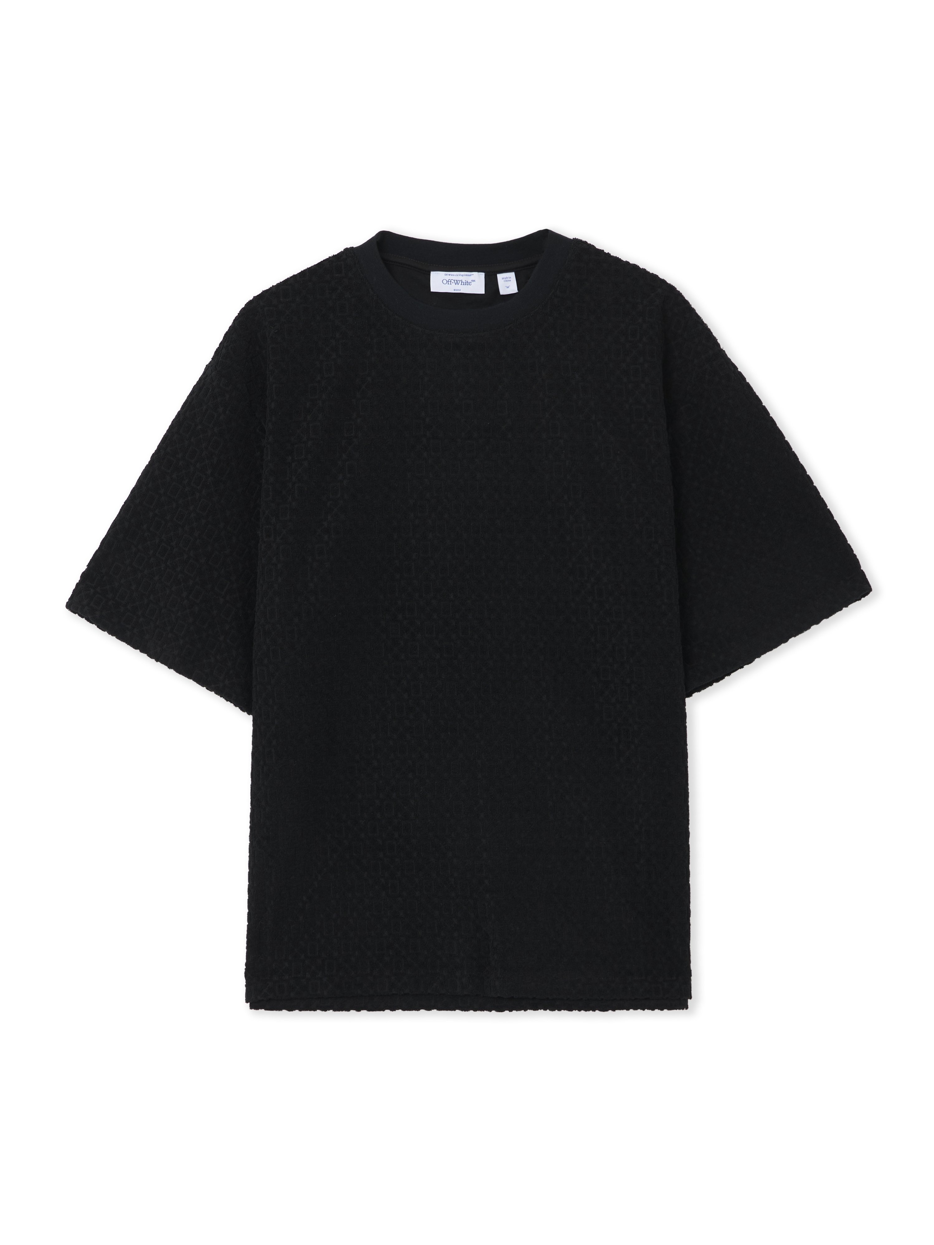 Towel Terry All Over Logo T-shirt - Male T