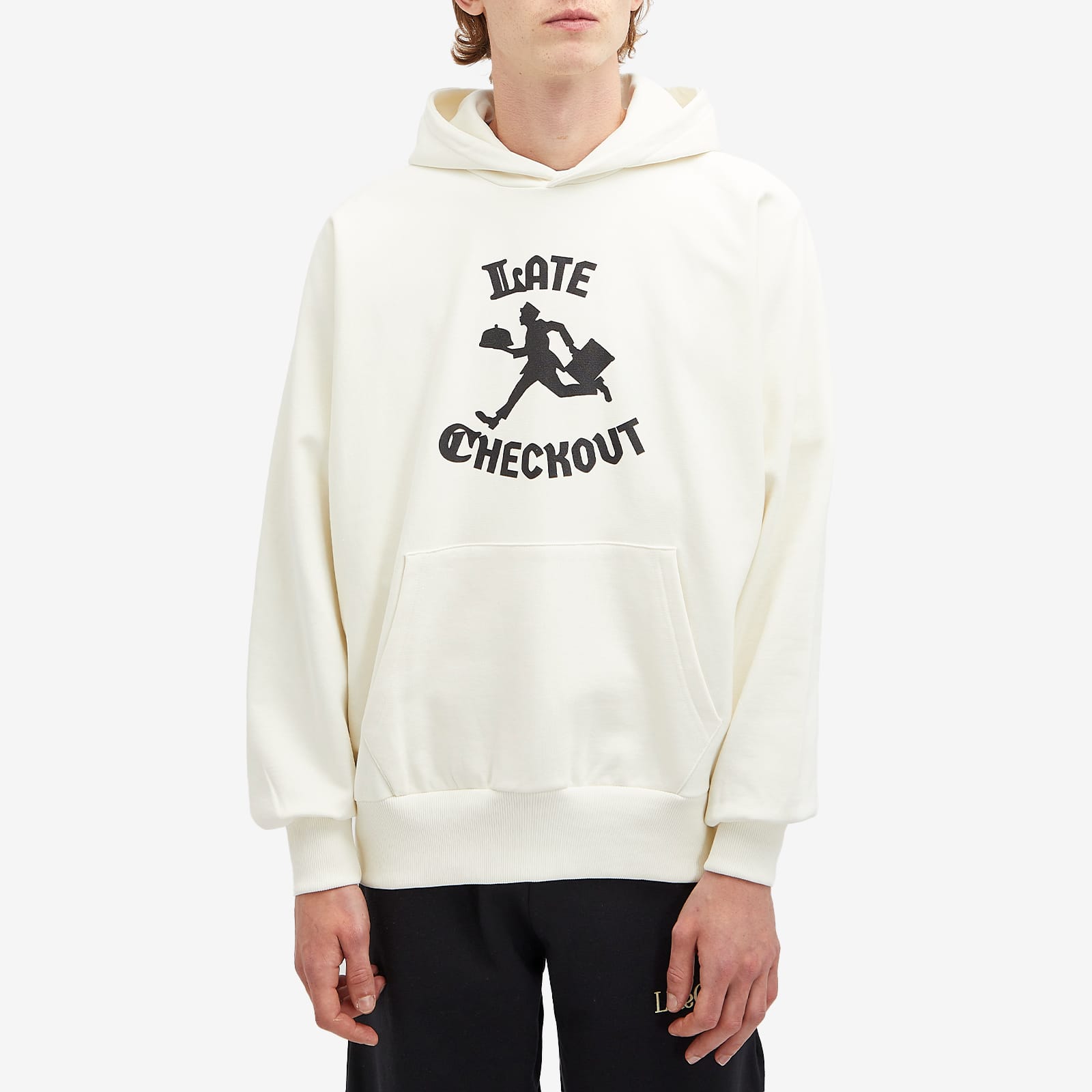 Men's Bellboy Popover Hoodie in White
