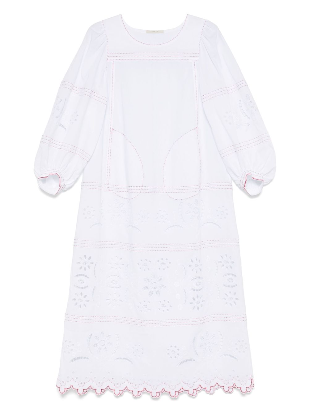 Balthazar midi dress - White