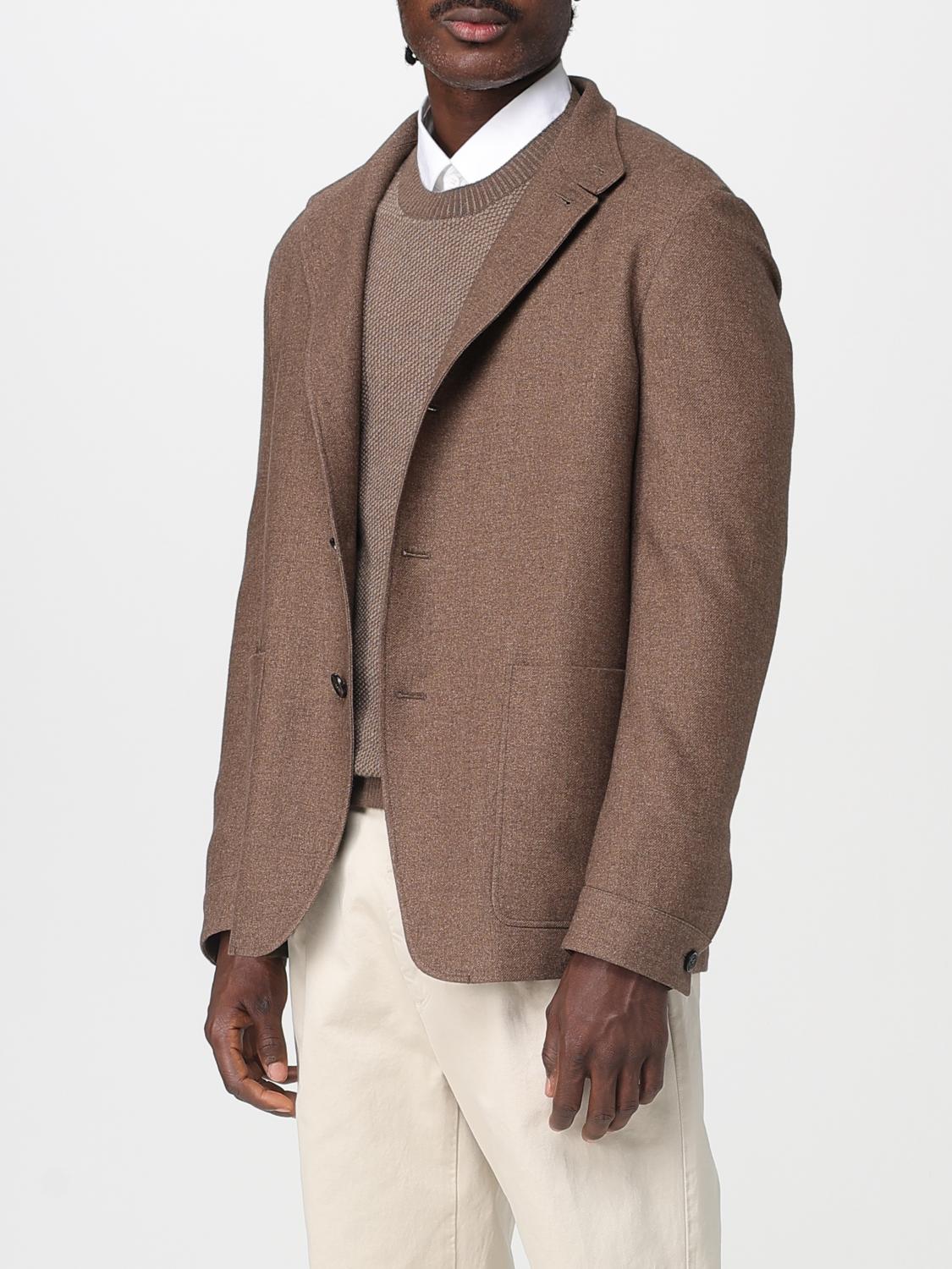 Jacket Men color Brown