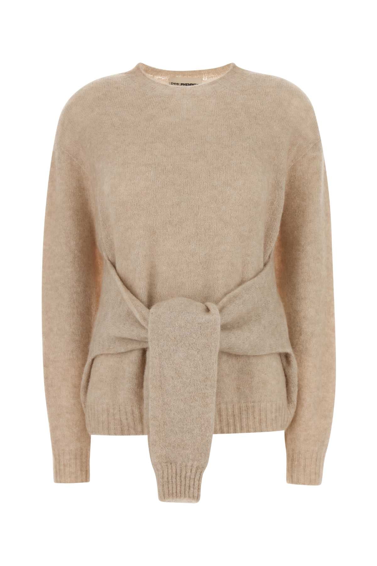 Double Sweater — Beige