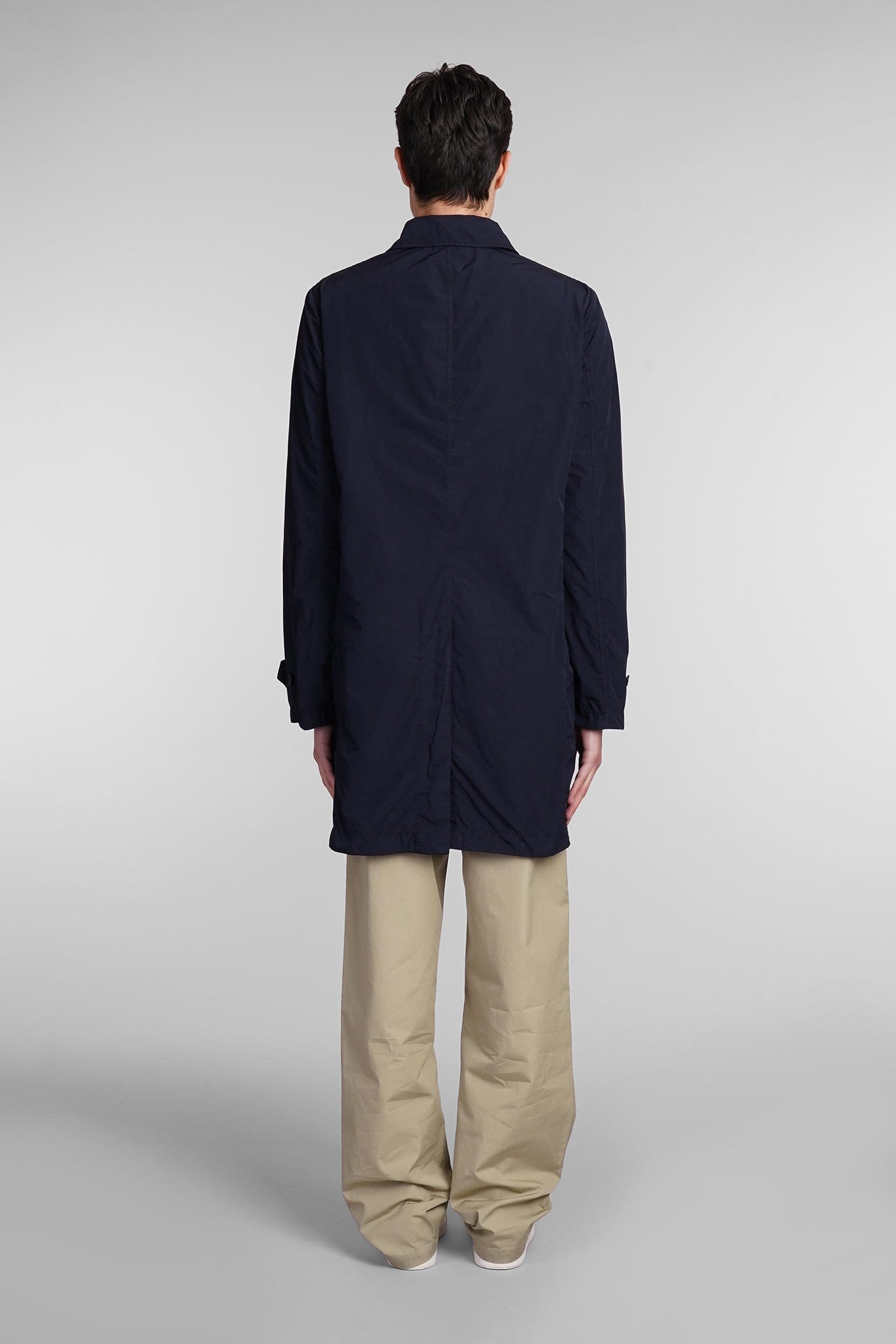 Impermeabile Lemon Coat In Blue Polyester