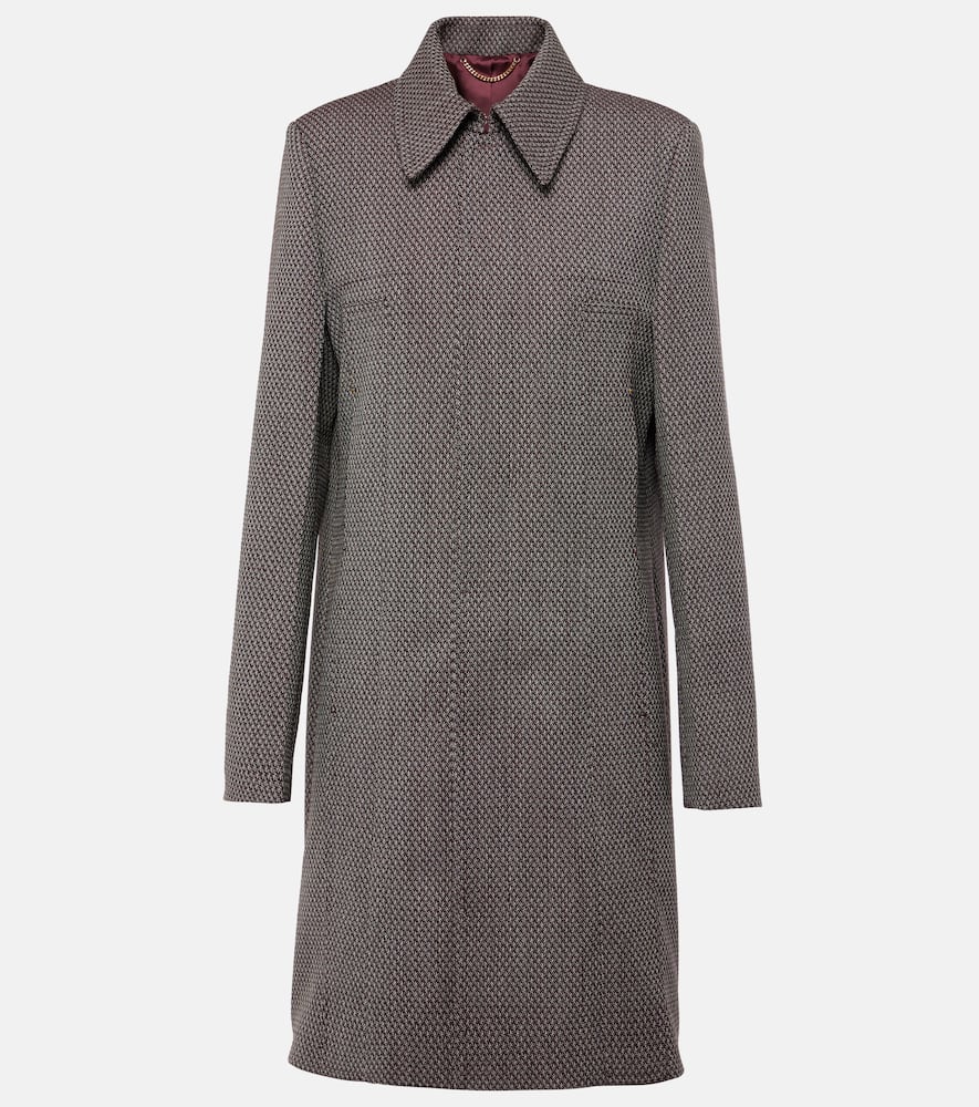 Tailored virgin wool coat