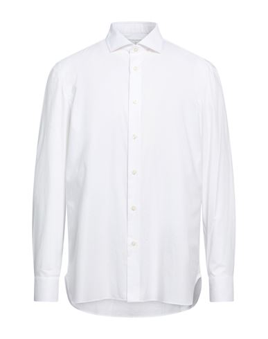 Man Shirt White Size 17 Cotton