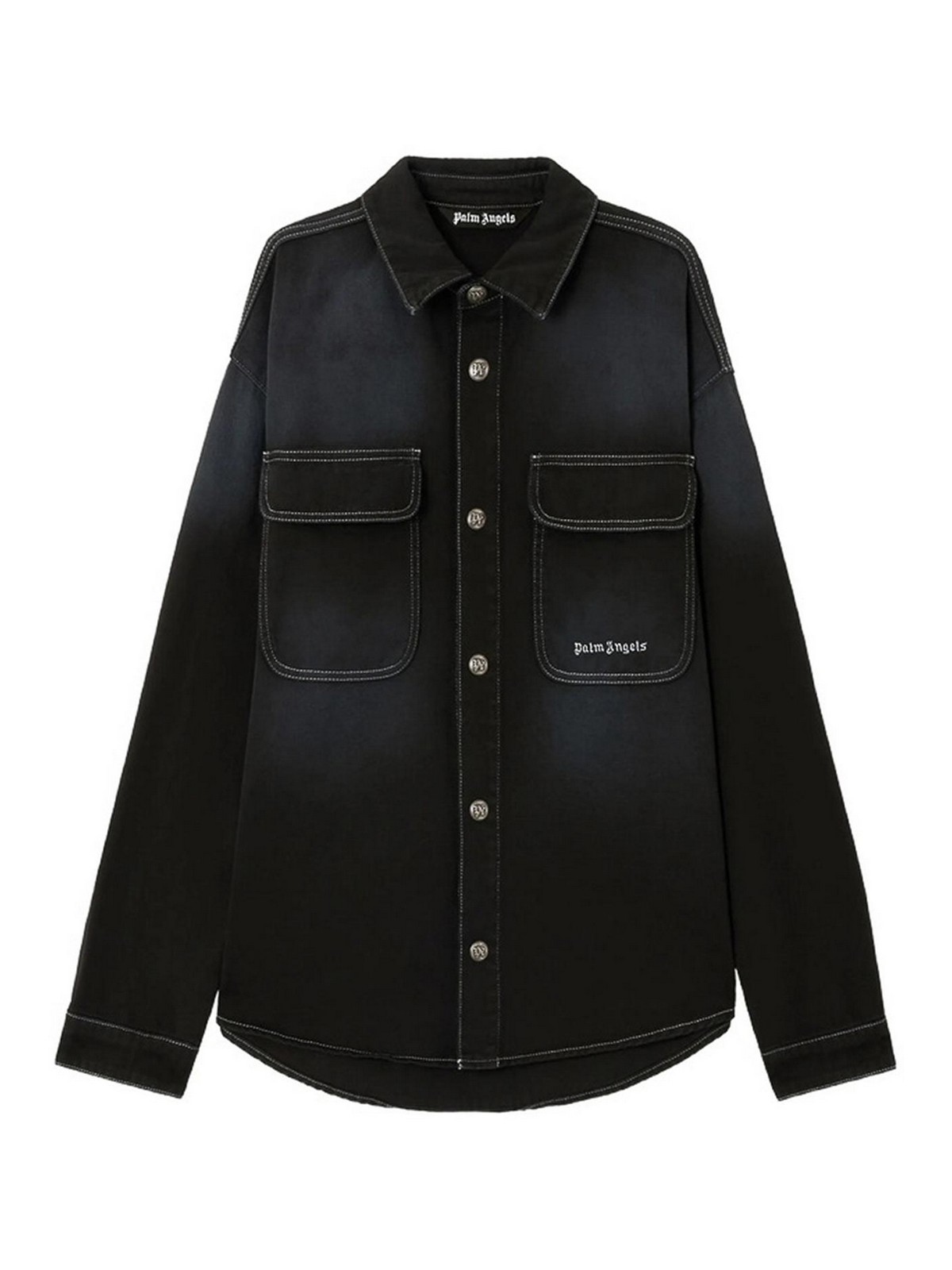 Logo Denim Shirt