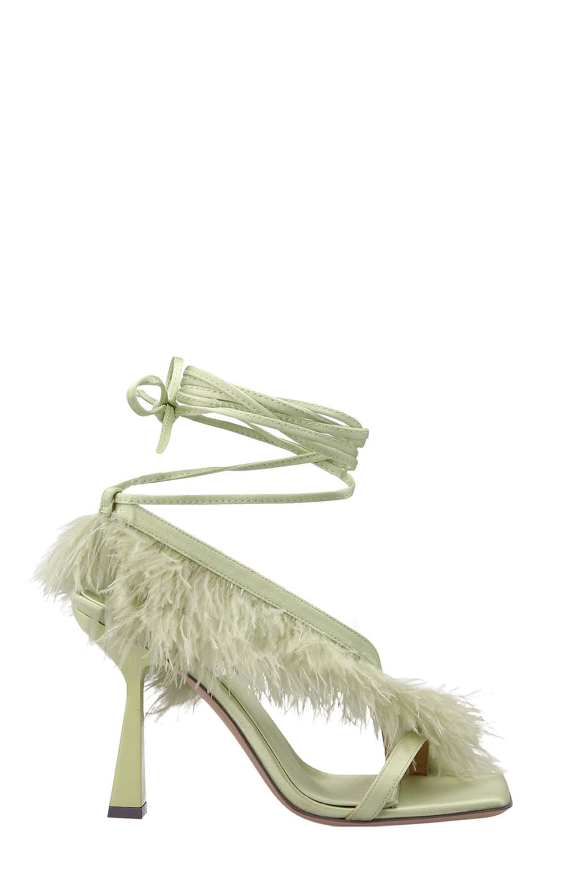 'Feather Wrap' Sandals