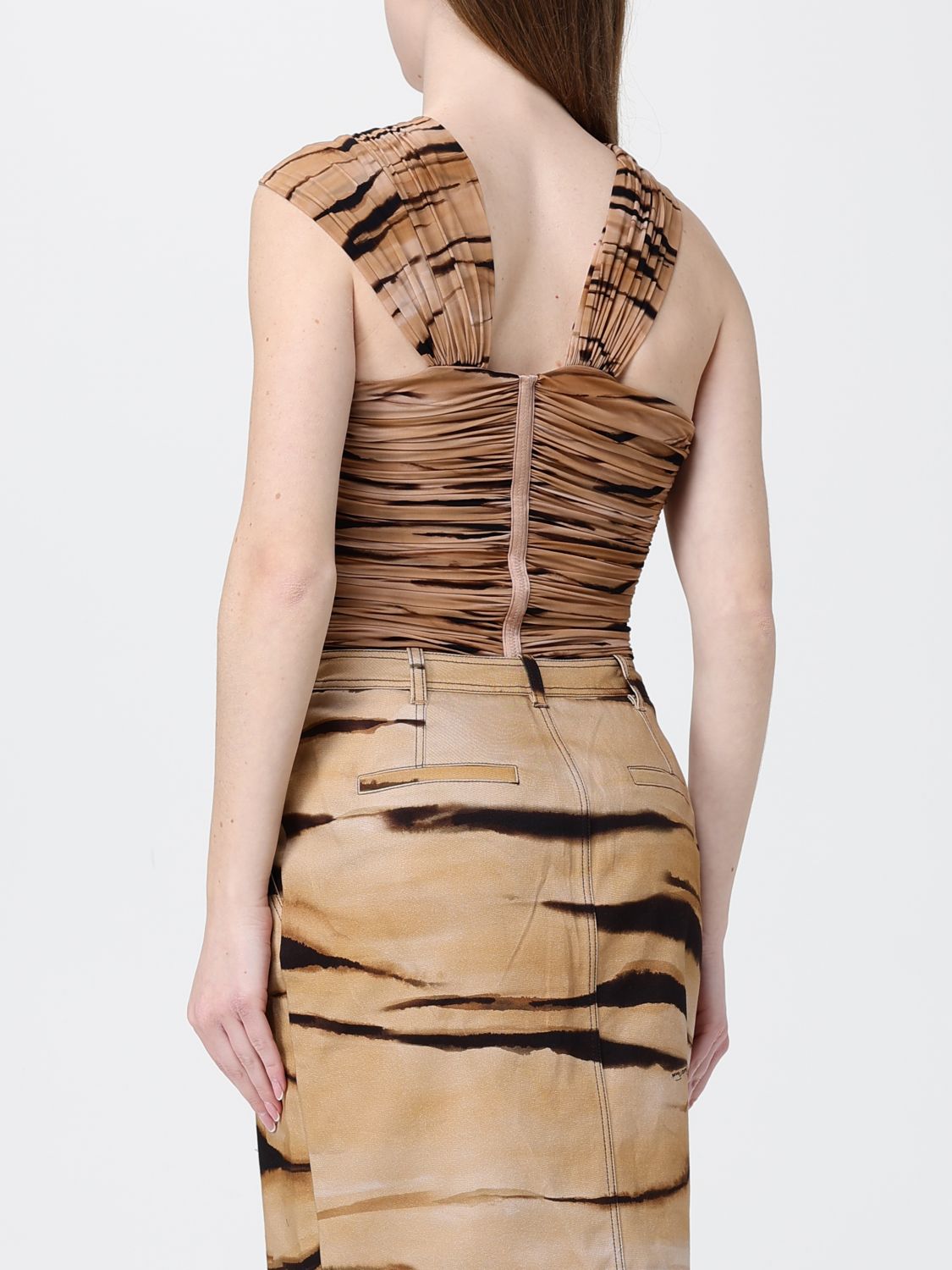 Top Woman color Camel