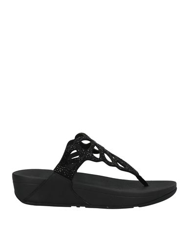 Woman Thong sandal Black