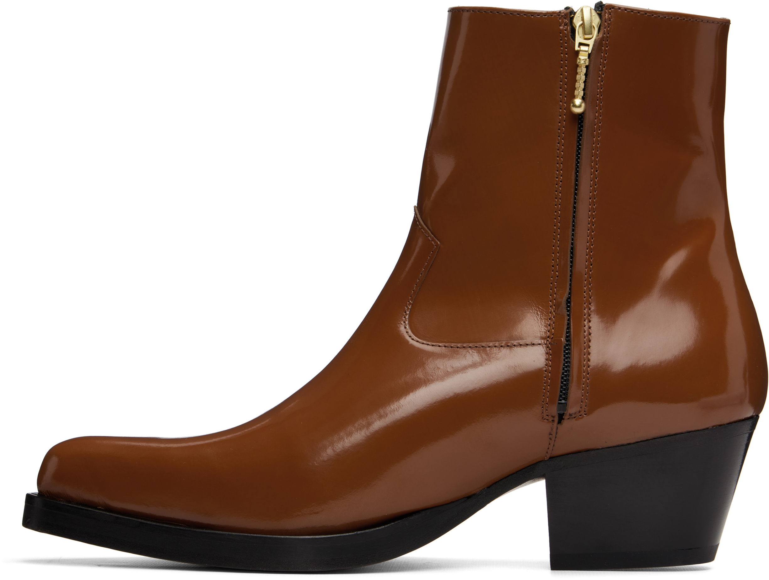 Tan Western Boots