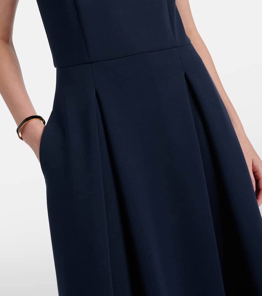 Cannone cotton-blend jersey midi dress