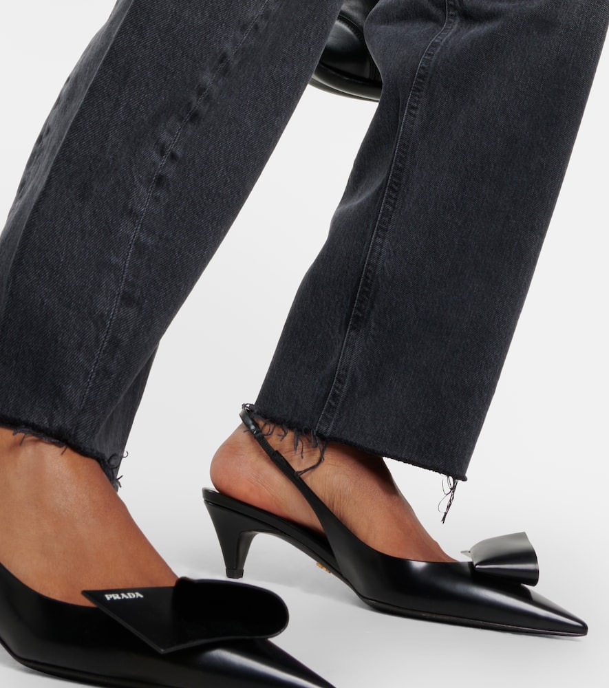 Agolde Luna high-rise barrel-leg jeans