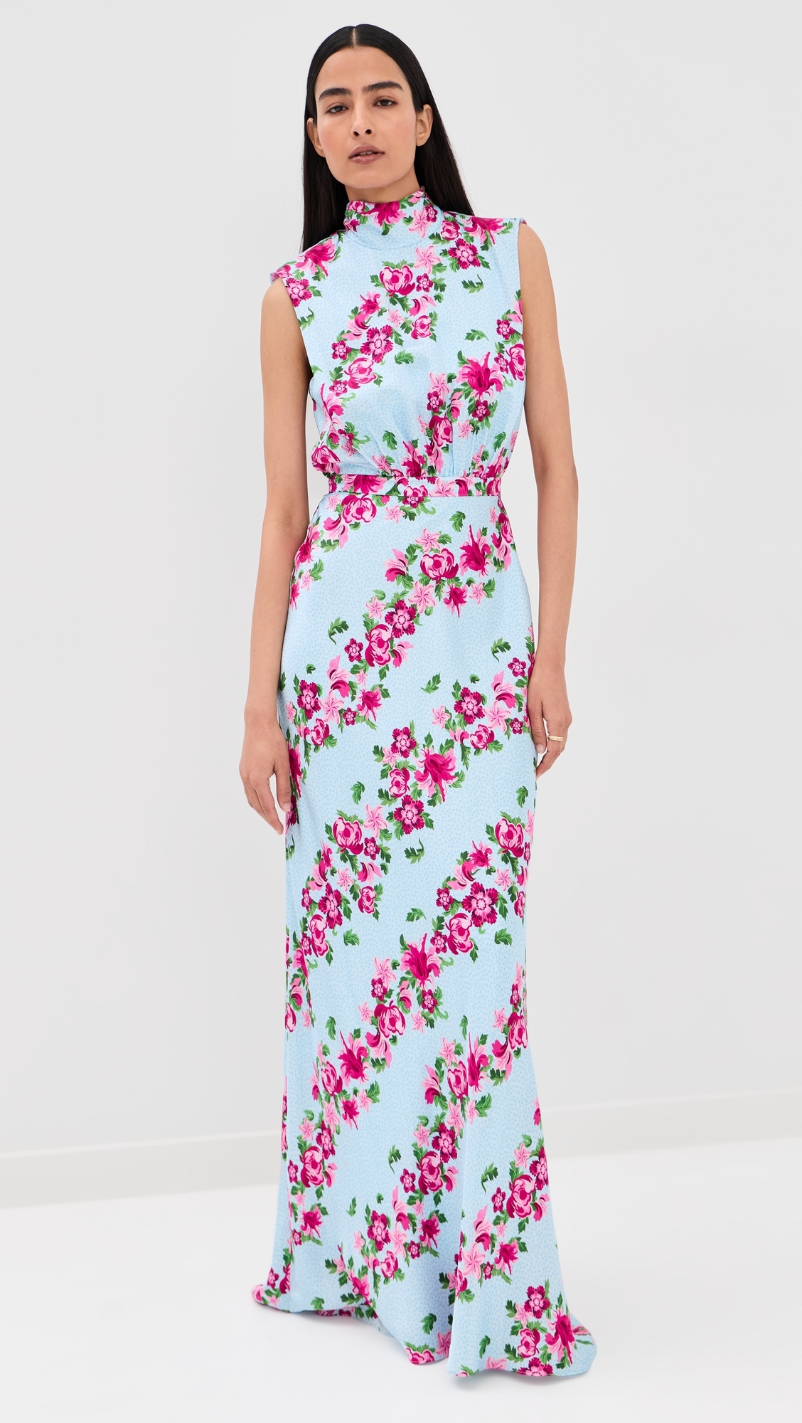Fleur Dress Bellis Stripe Plmt