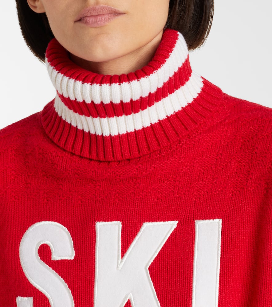 Glacier wool turtleneck sweater