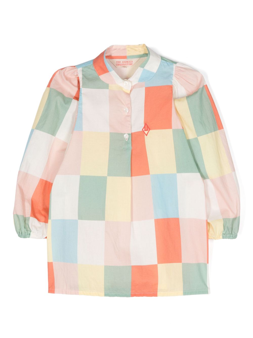 White Cuckoo check-pattern shirt - Yellow