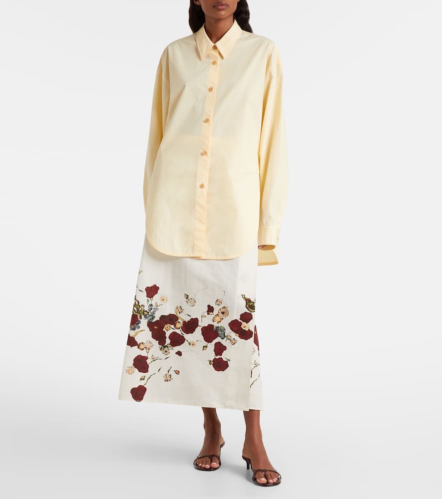 Goya cotton poplin shirt
