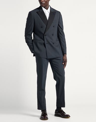 Man Suit Charcoal Size 42 Wool, Elastane