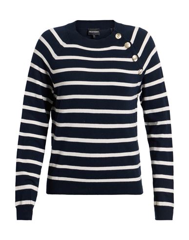 Woman Sweater Midnight blue Size L Polyamide, Viscose, Cashmere