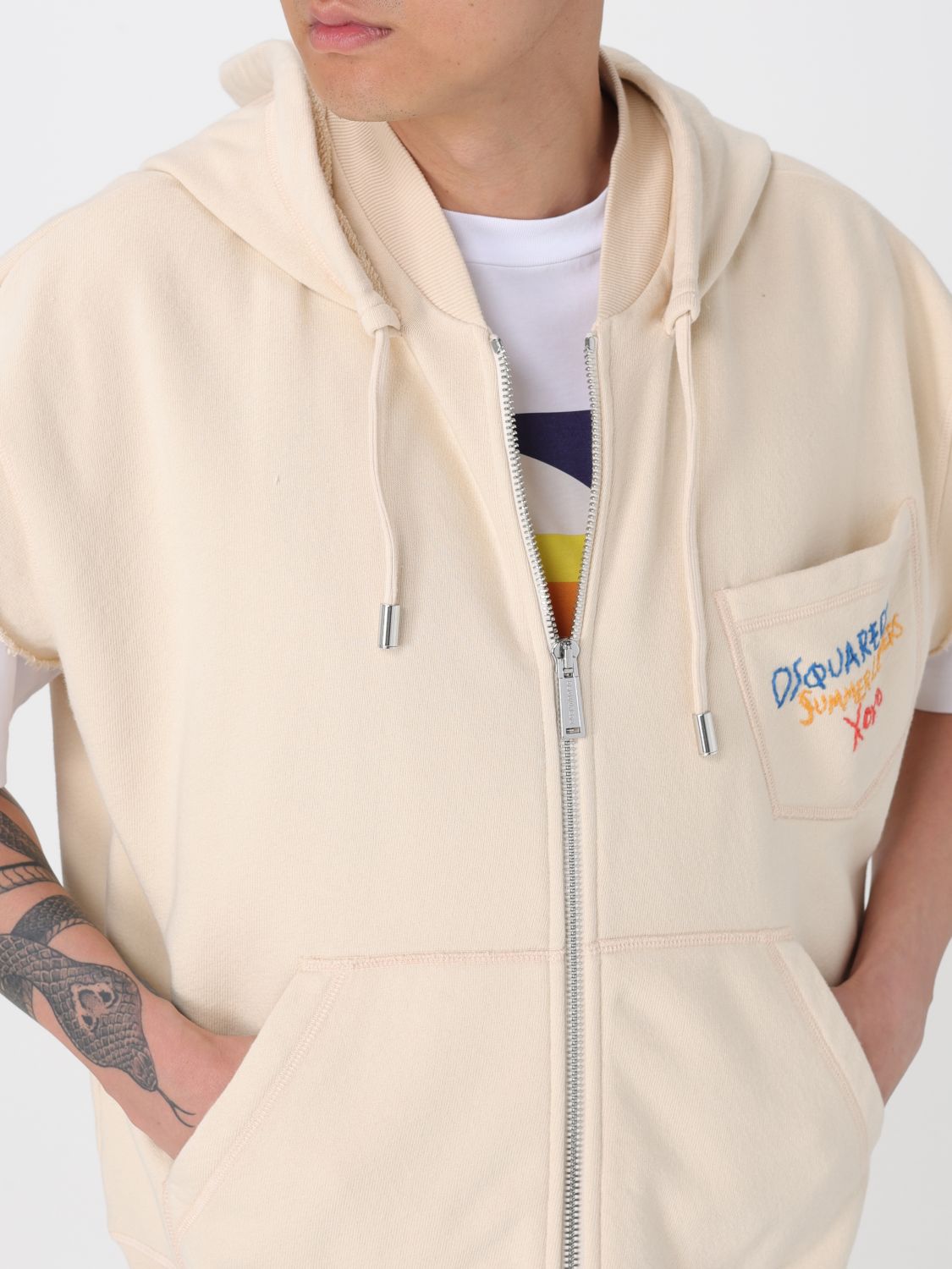 DSQUARED2 Adriana hoodie - Blue