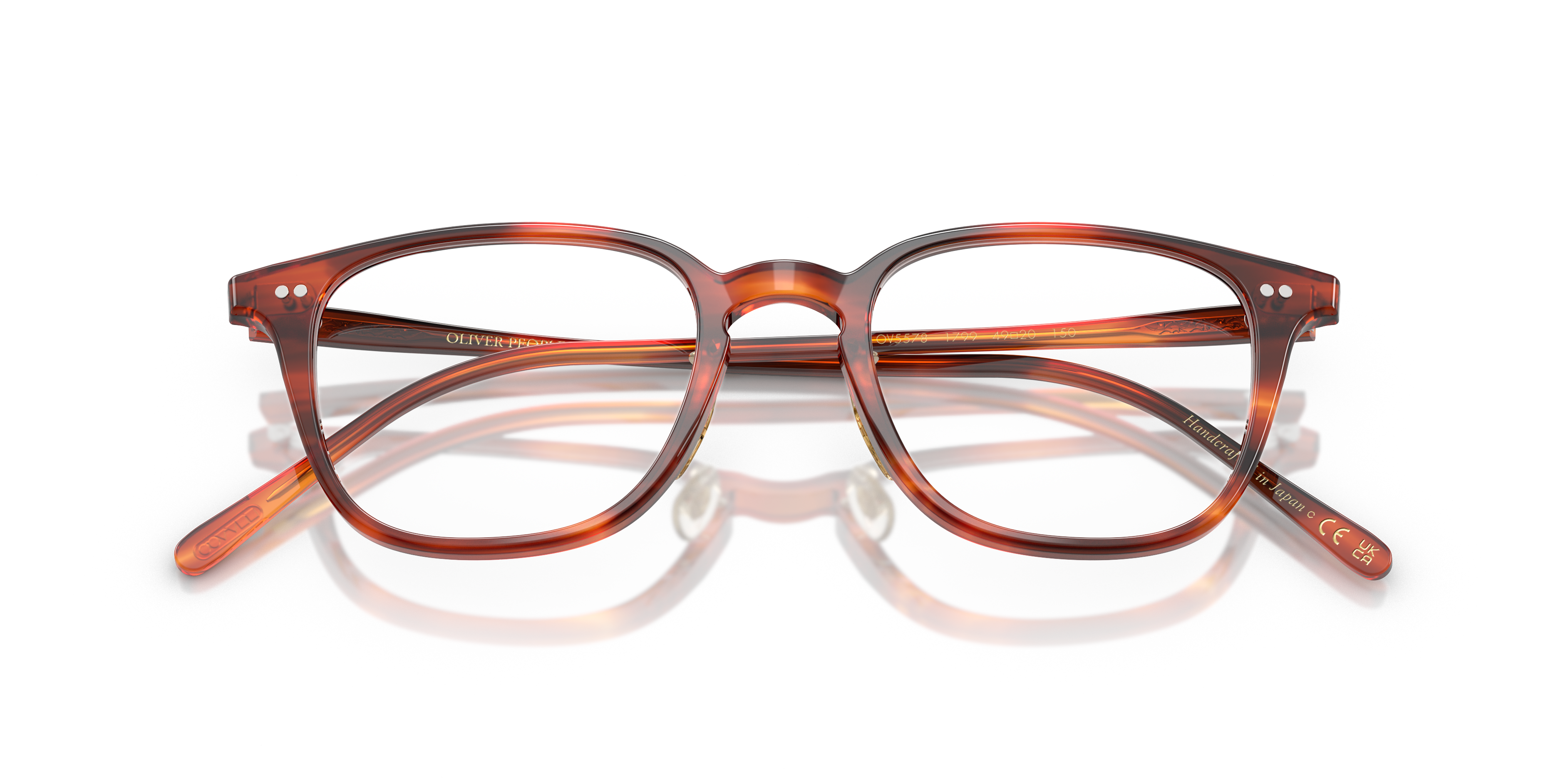 Oliver Peoples Unisex Oliver Peoples OV5578 SOBEL 1799 Optische Fassungen Acetat Schildkröte Transparent Quadratisch Norma