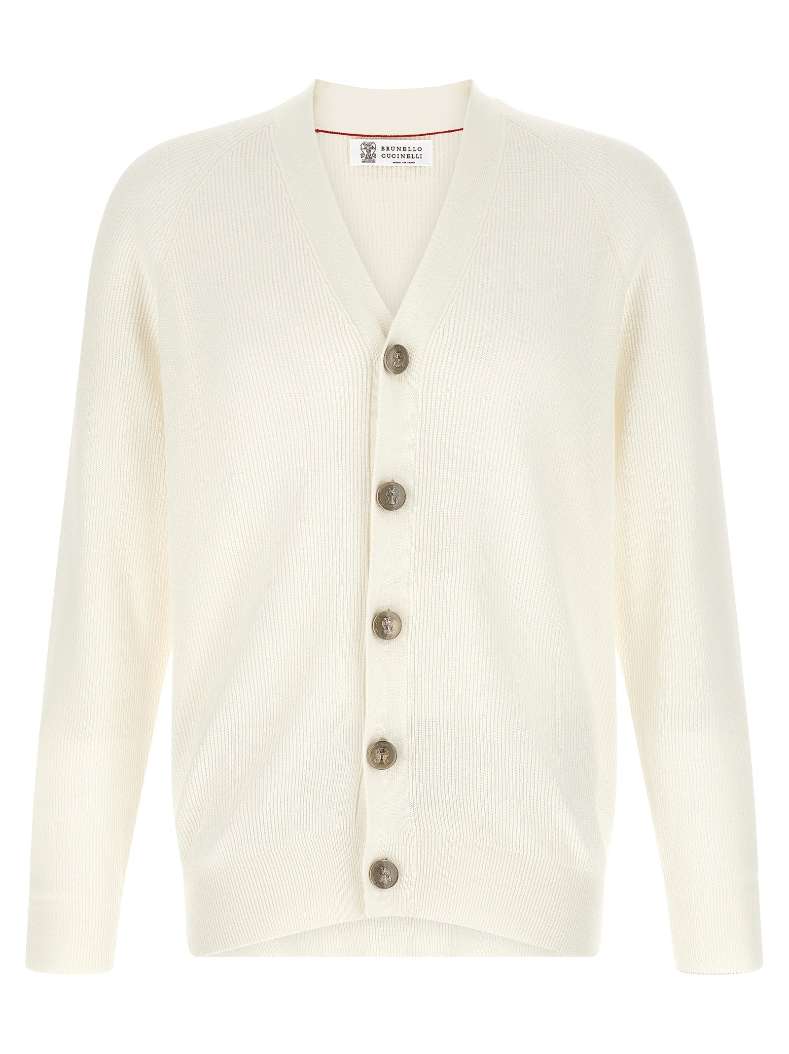 English Ribbed Cardigan