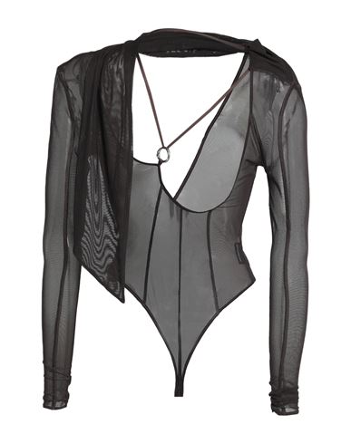 Woman Bodysuit Dark brown