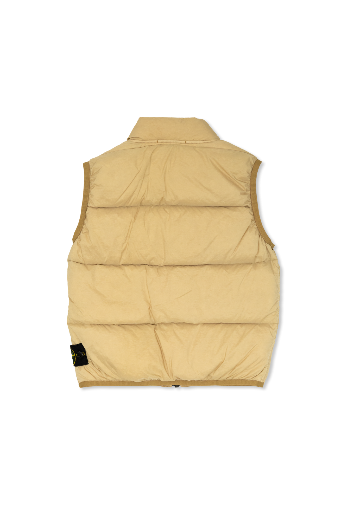 Down Vest, Unisex, Beige