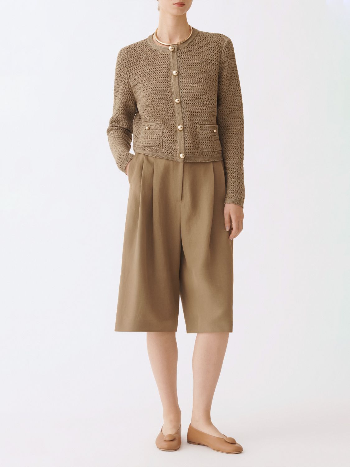 Sweater Woman color Kaki