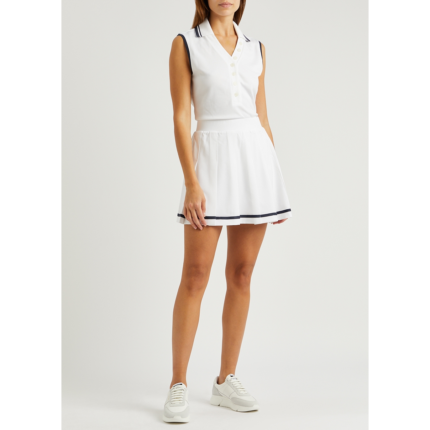 Clarendon Stretch-twill Skort
