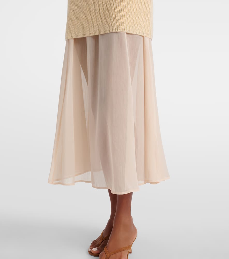 Knitted midi dress