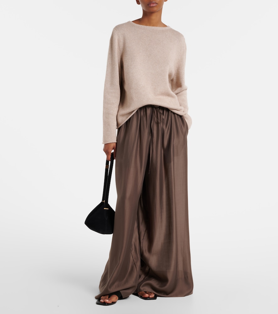 Cotton and cashmere sweater