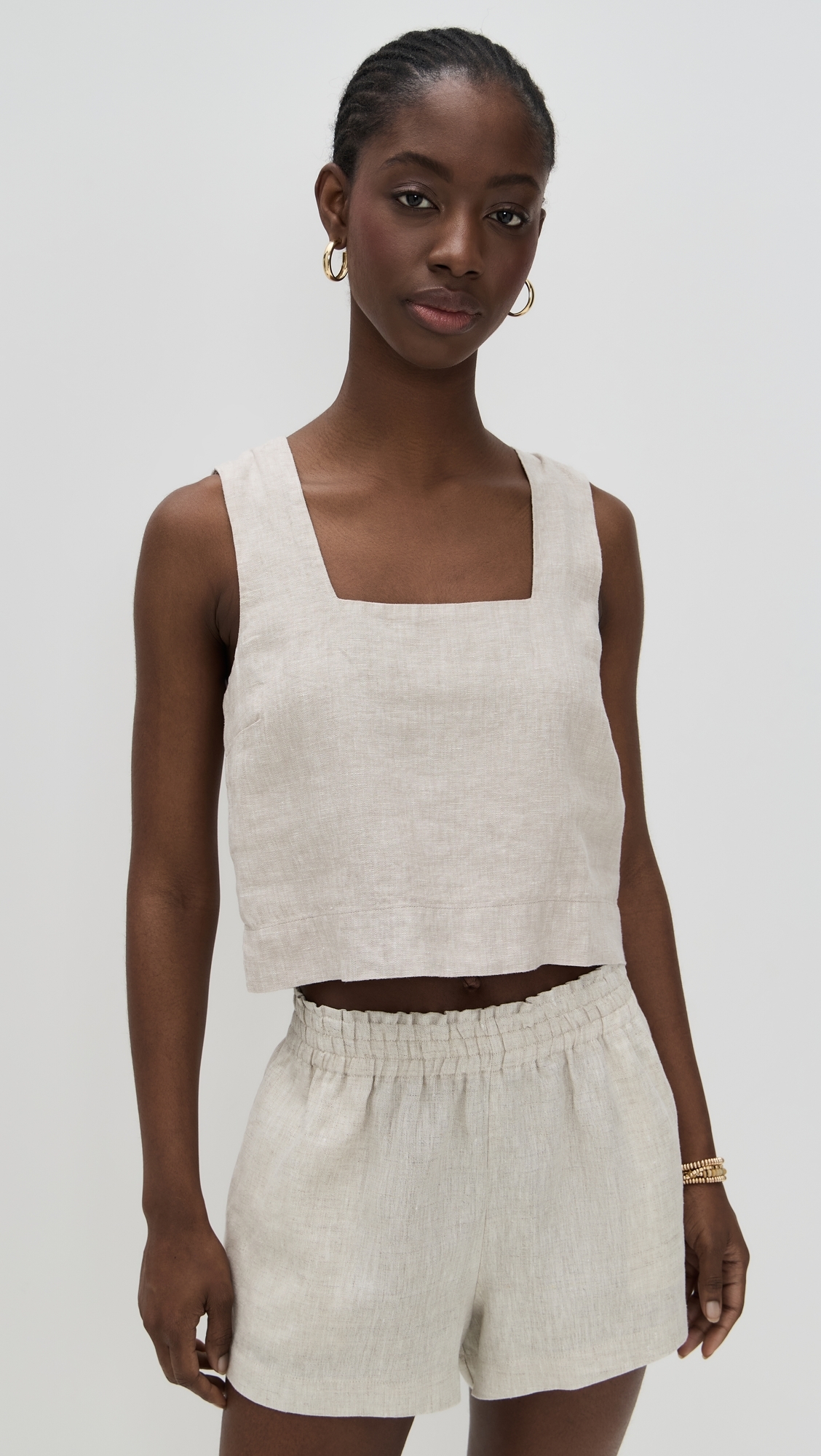 RAILS Akira Top Heathered Flax