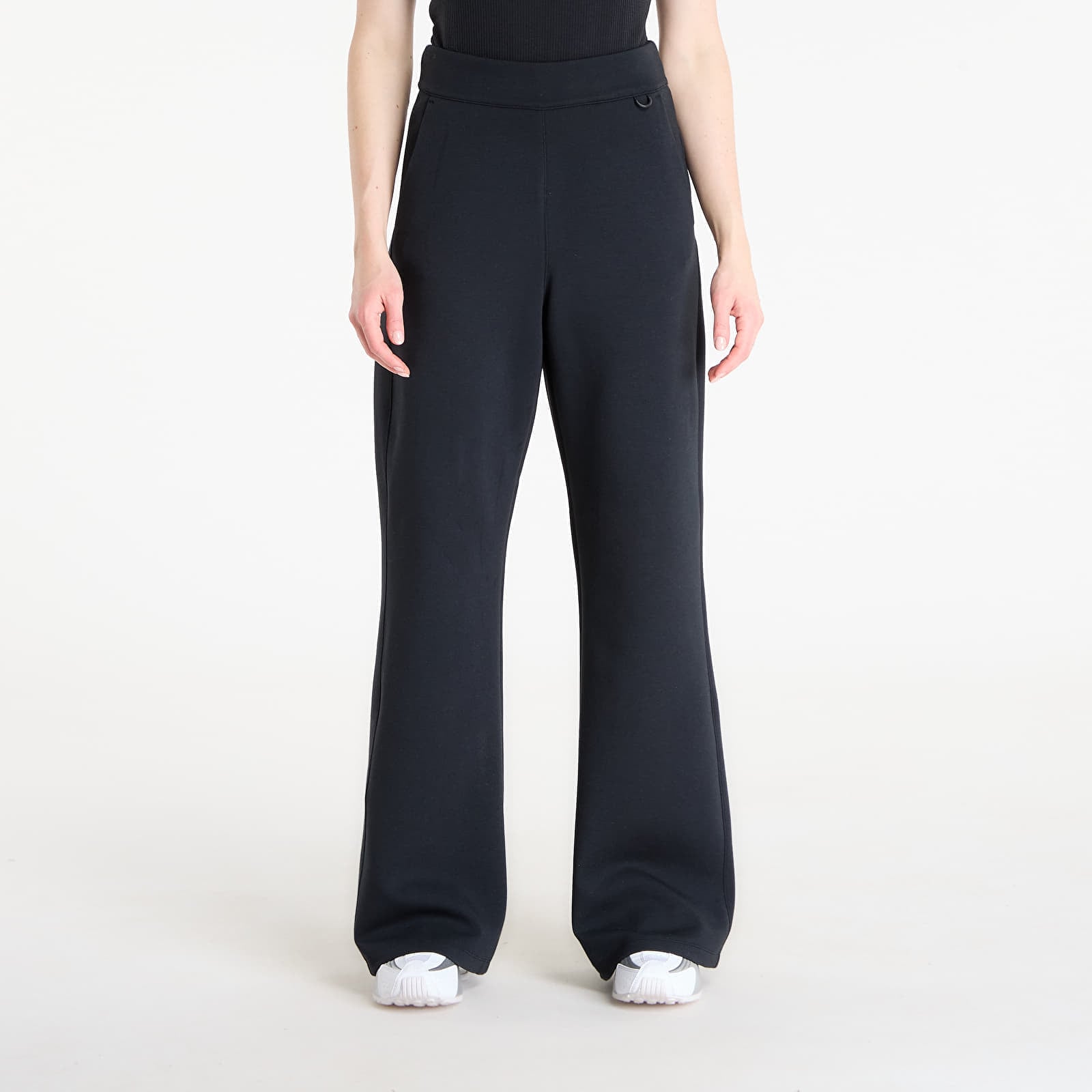 Pants Nike 24.7 ImpossiblySoft Women's Dri-FIT High-Waisted Loose Flared Pants Black/ Dk Smoke Grey