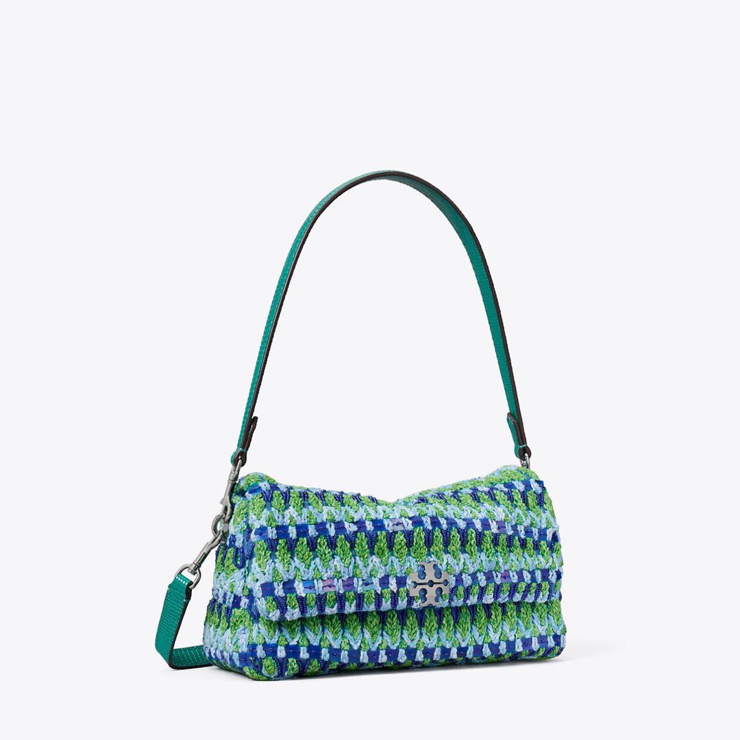 Women's Small Charlie Beaded Shoulder Bag, One Size