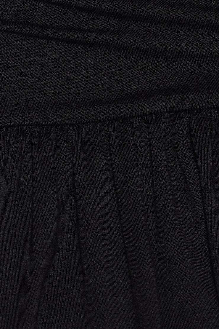Sweetheart Neckline Mini Dress - Black - Women Clothing
