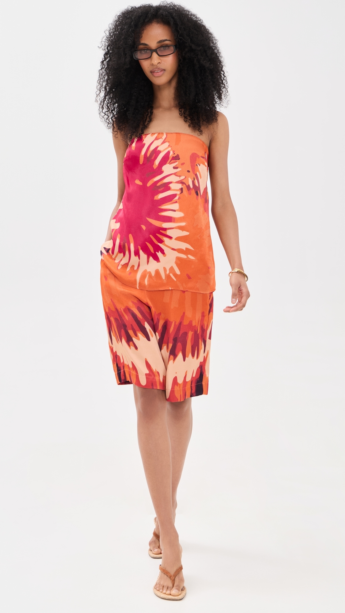 Anais Top Magma Orange