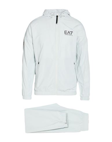 Man Tracksuit Light green Size S Polyester