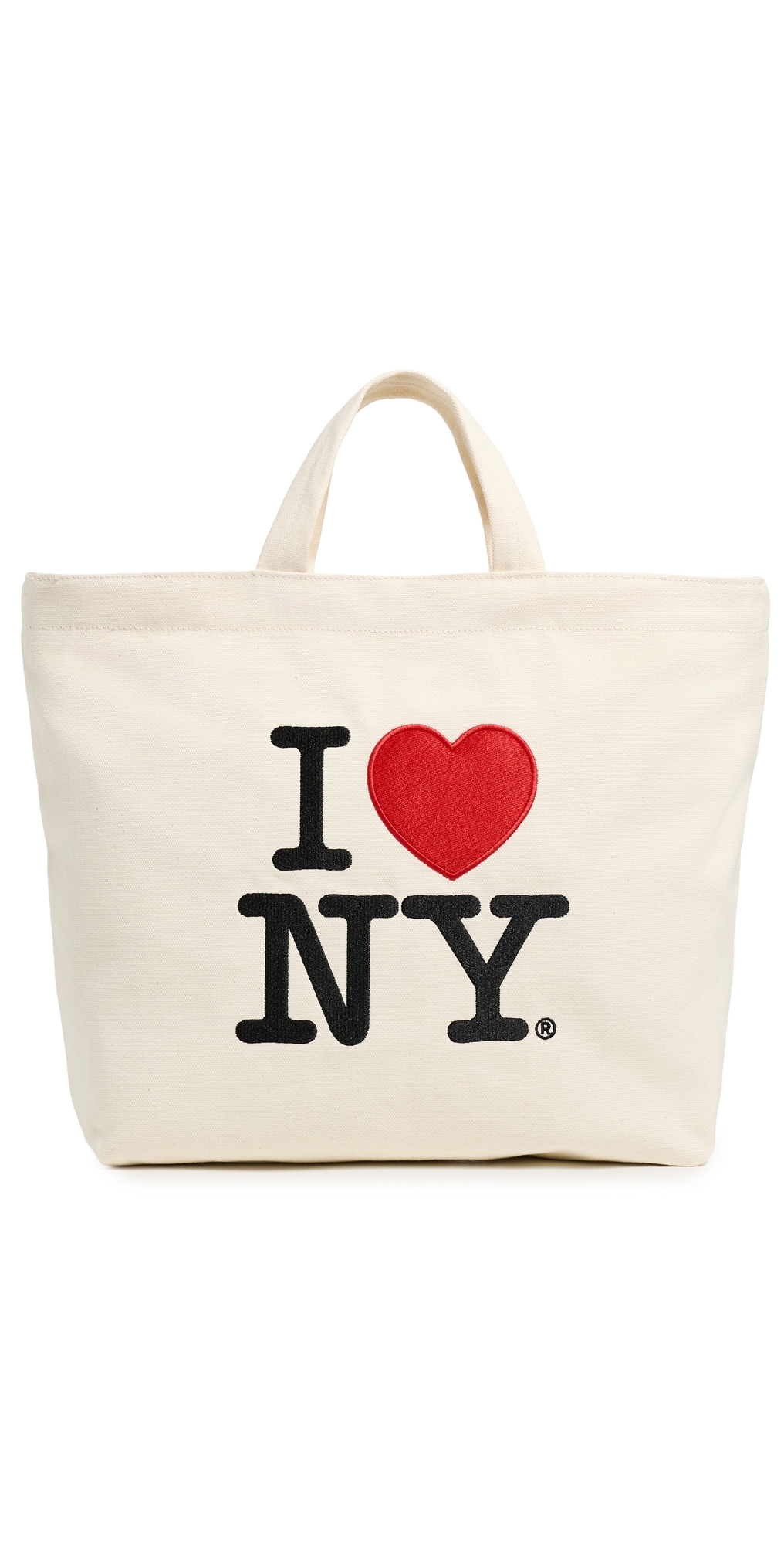 Horizontal Zip Duck Bag I Love NY One Size