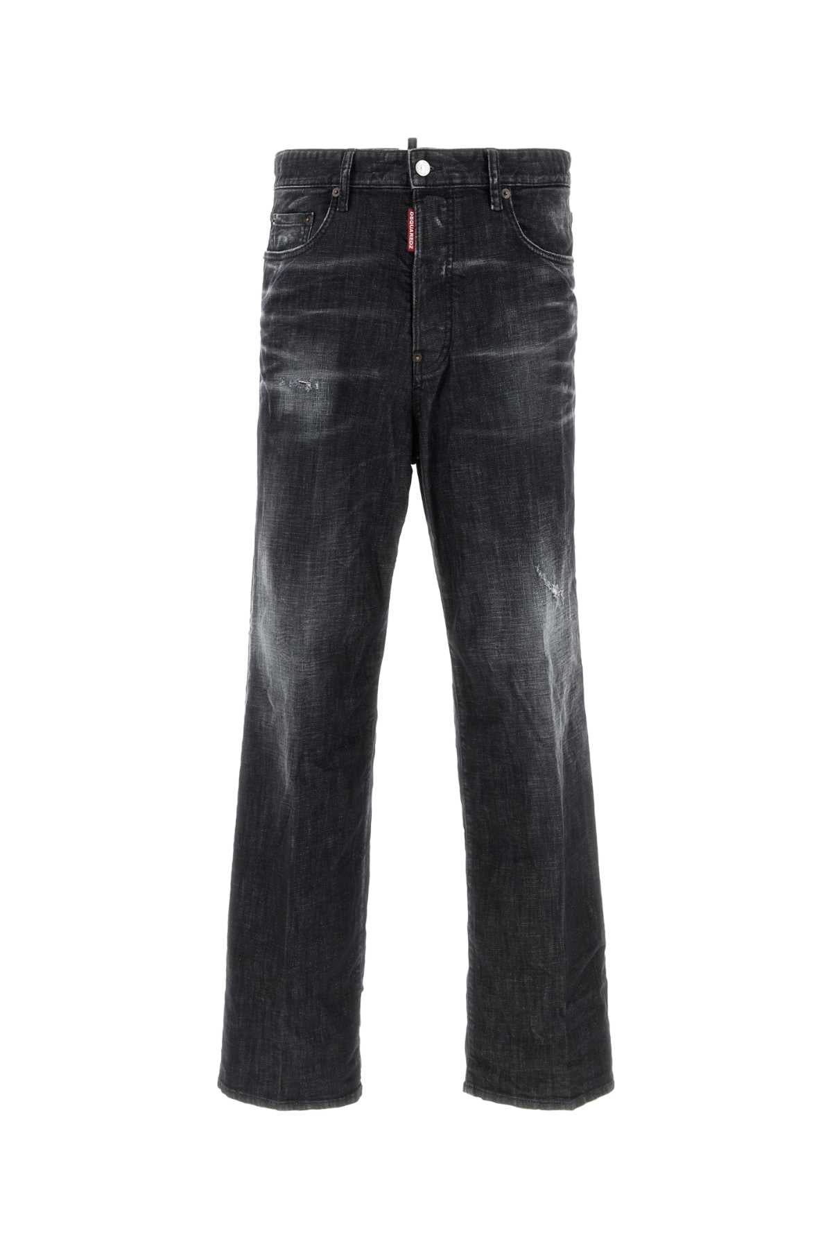 Loose Jean Jeans — Black