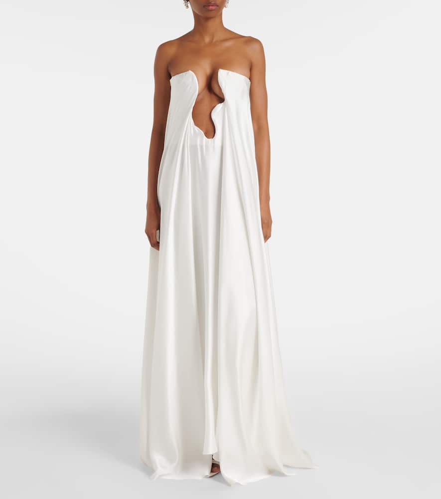 Salacia silk maxi dress