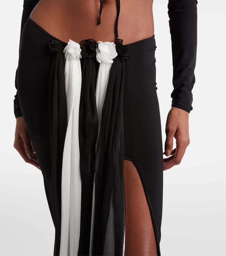 Carnation maxi skirt