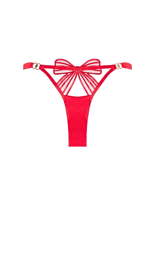 BLUEBELLA Annabel Open-back Brief in Red. - XXS also in XS, S, M, L