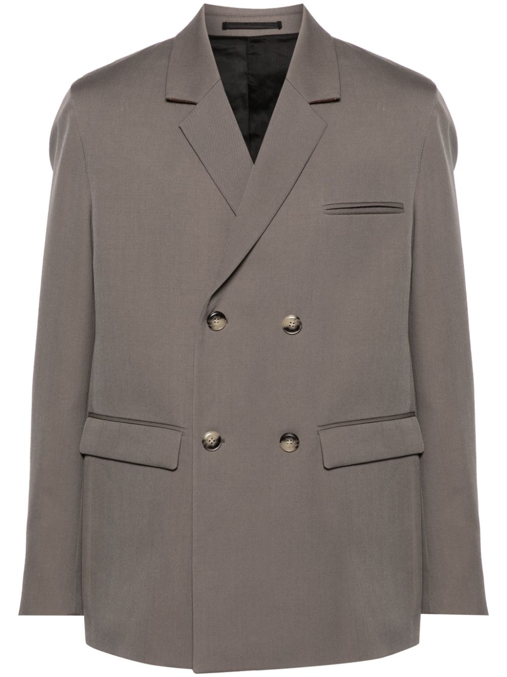 Renan double-breasted blazer - Grey