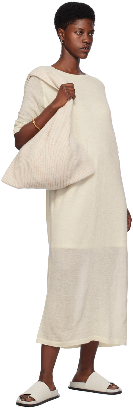 Lauren Manoogian Off White Layer Maxi Dress