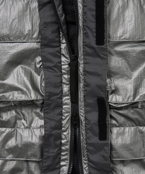 2L Fishing Jacket Dark Silver
