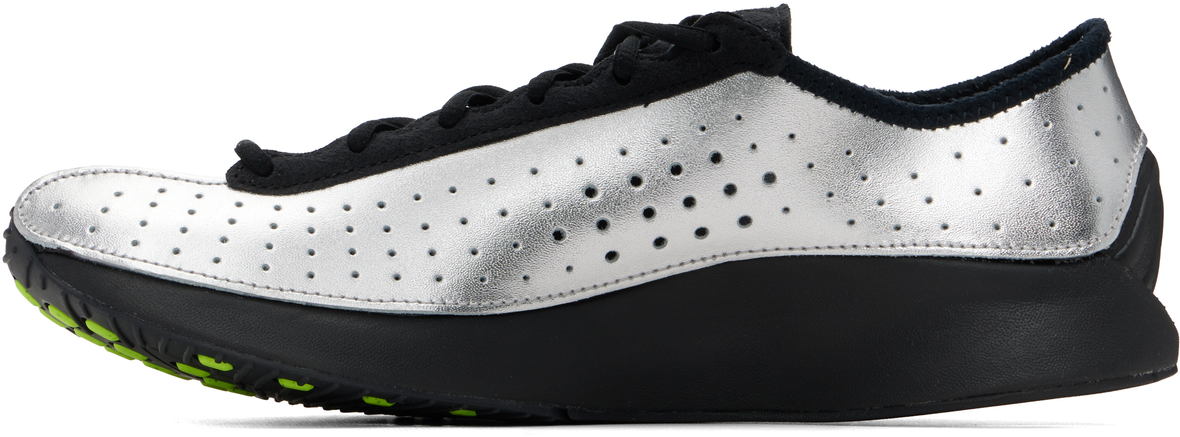 Silver & Black Air Superfly Sneakers