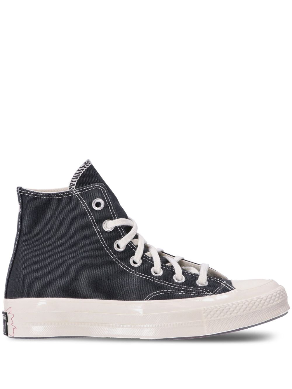 Chuck 70 Hi Secret Pines canvas sneakers - Black