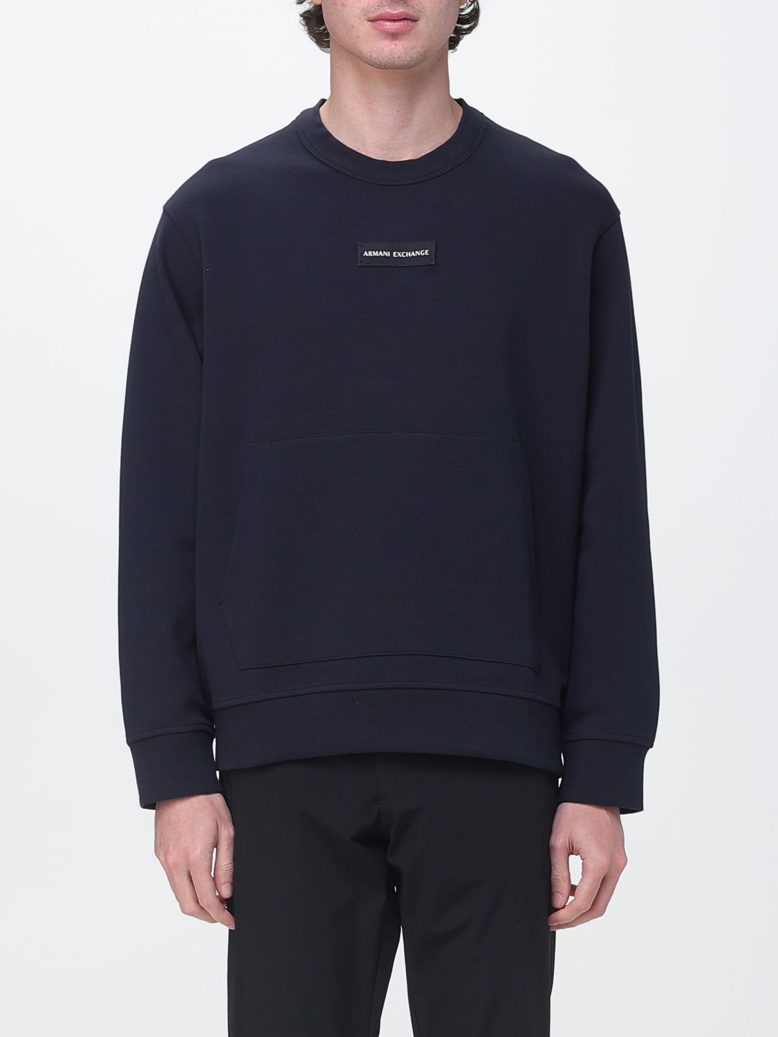 Sweatshirt Men color Navy