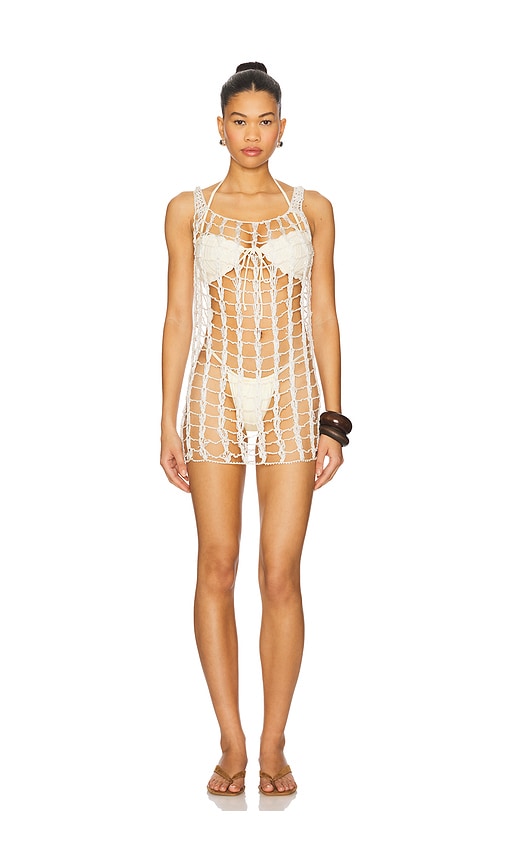 House of Harlow 1960 KLEID NEEKA in Ivory. Größe M/L. Also in